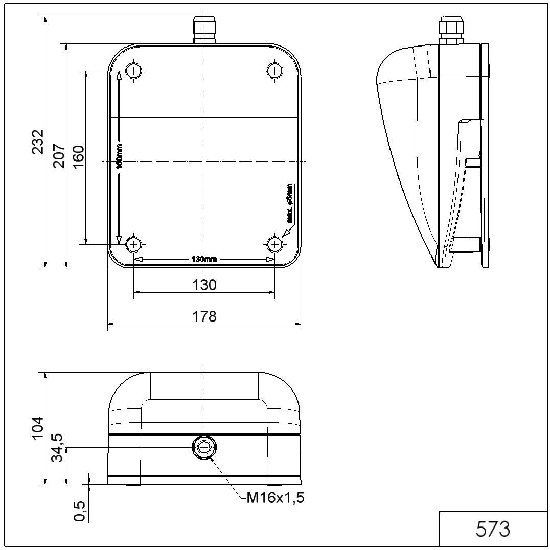 Signalhupe WM Dauerton 573.000.65