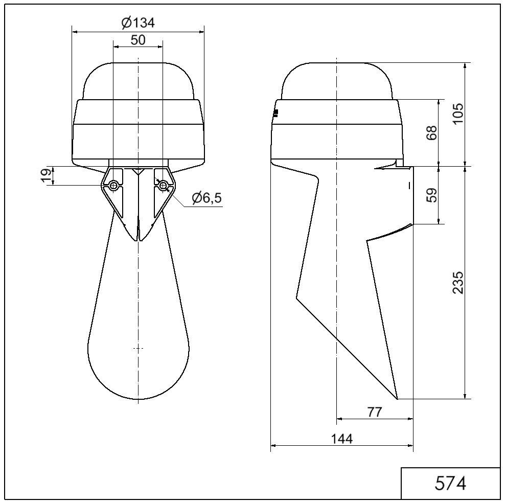 Signalhupe WM Dauerton 57400070