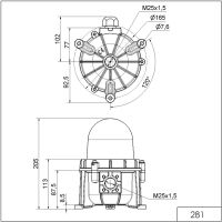 LED-Hindernisfeuer BM 281.410.55