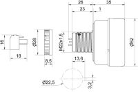 Elektr. Summer EM Pulston 109.010.77