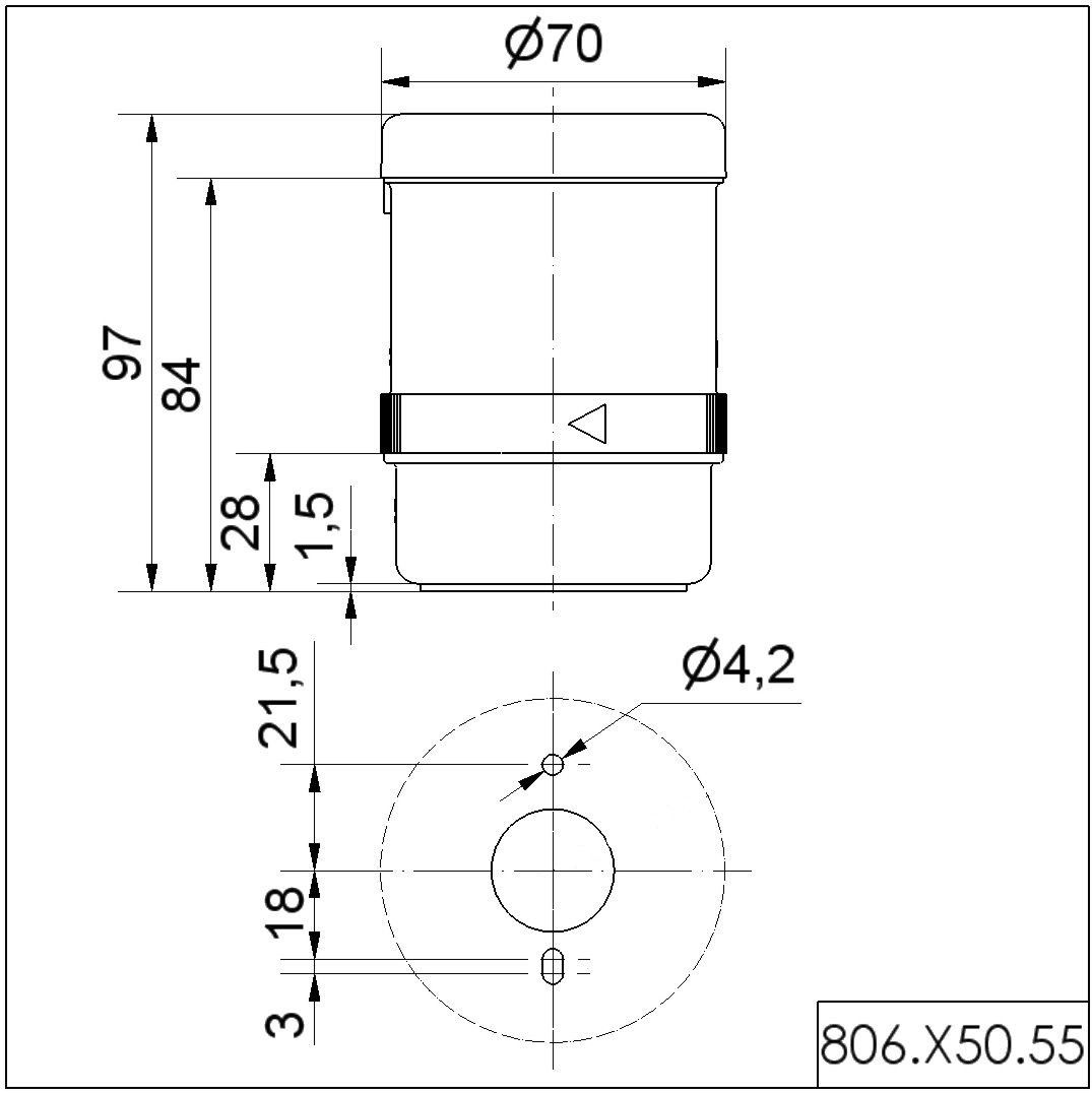 LED-Leuchte überwachbar 80635055