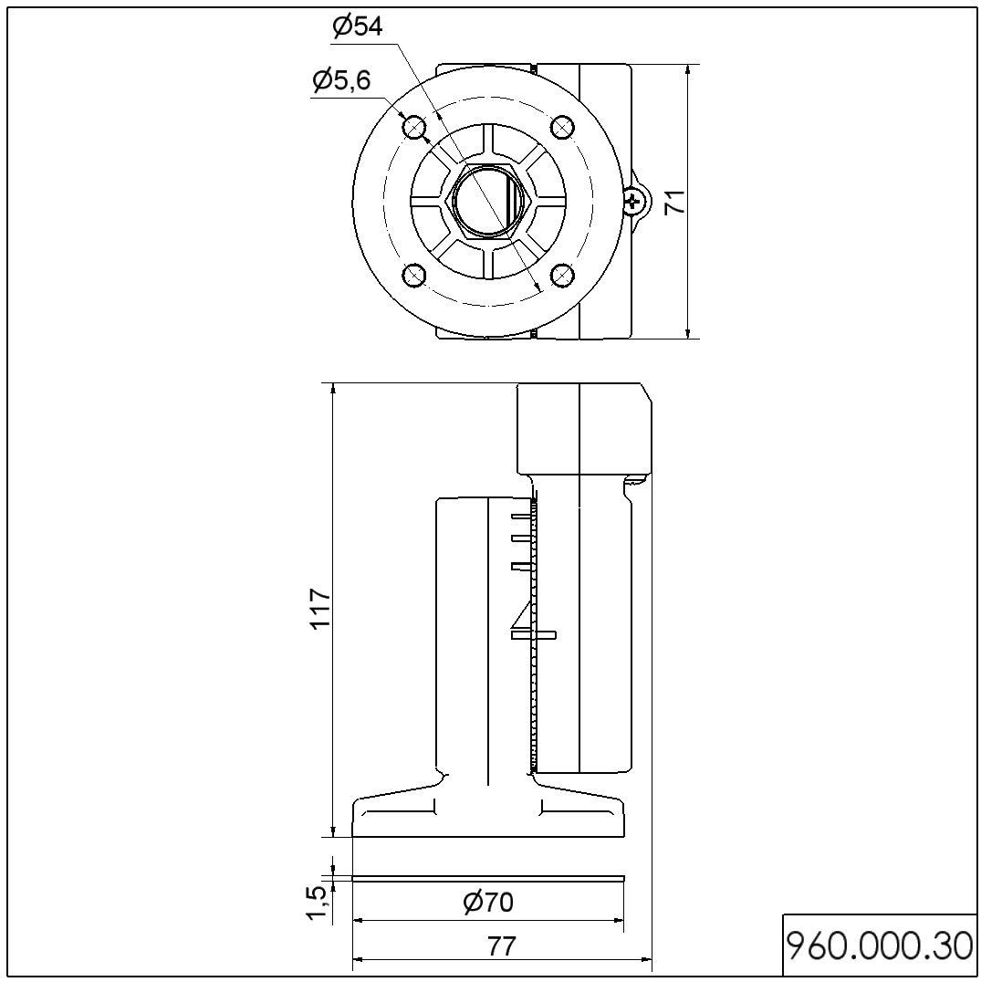 Knickfuss 96000030