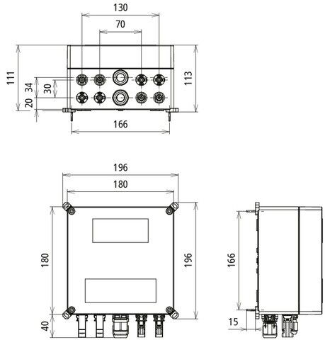 Generatoranschlusskasten DCU 2 YPV11002M1SMC4