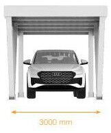 Carport, Single PV-CP-S-210