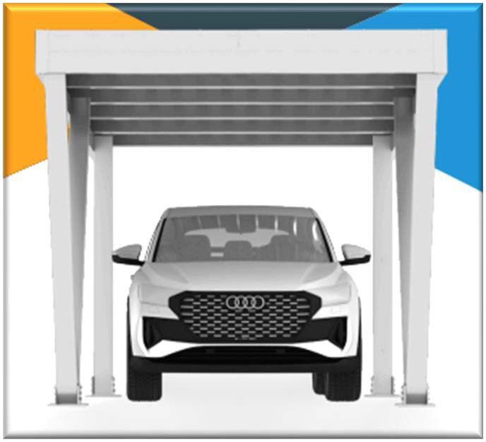 Carport, Single PV-CP-S-290