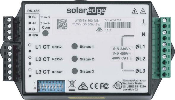 Energy Meter SE-WND-3Y400-MB-K2 Energy Meter SE-WND-3Y400-MB-K2