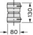 Set3 flex, Abgas-System 303512