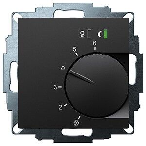 UP-Raumregler, schw. matt 547895554802