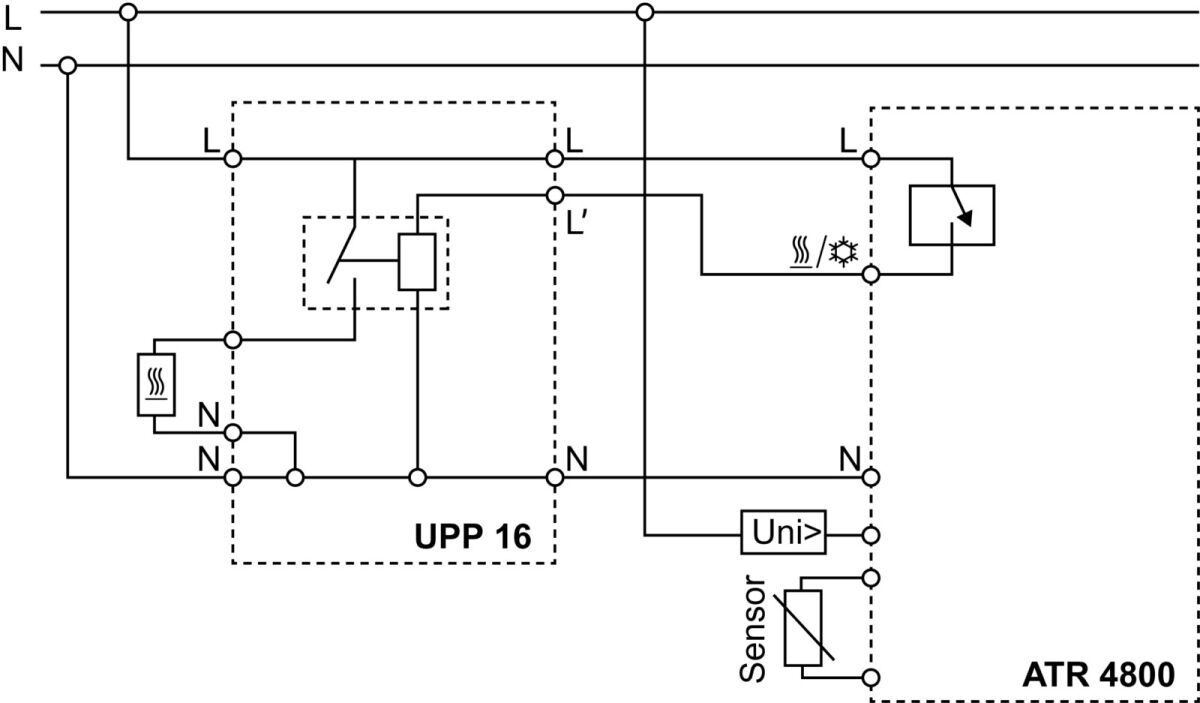 AP-Uhrenthermostat ATR 4800-16