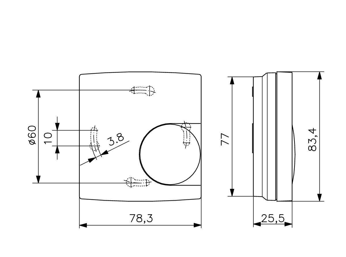 Raumtemperaturregler RTBSB-001.000/01