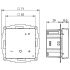 UP-Thermostat UTE3800U-RAL9016-G55