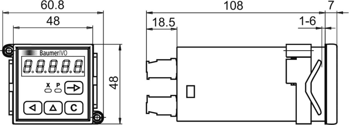 Vorwahlzähler elektrisch NE210.13AXA1