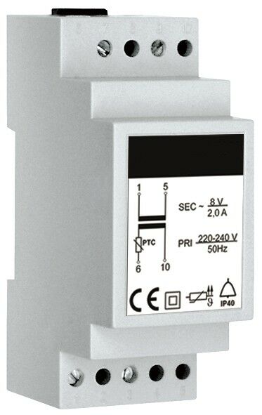 Trafo 8V AC, 2,0A TR2 Trafo 8V AC, 2,0A TR2