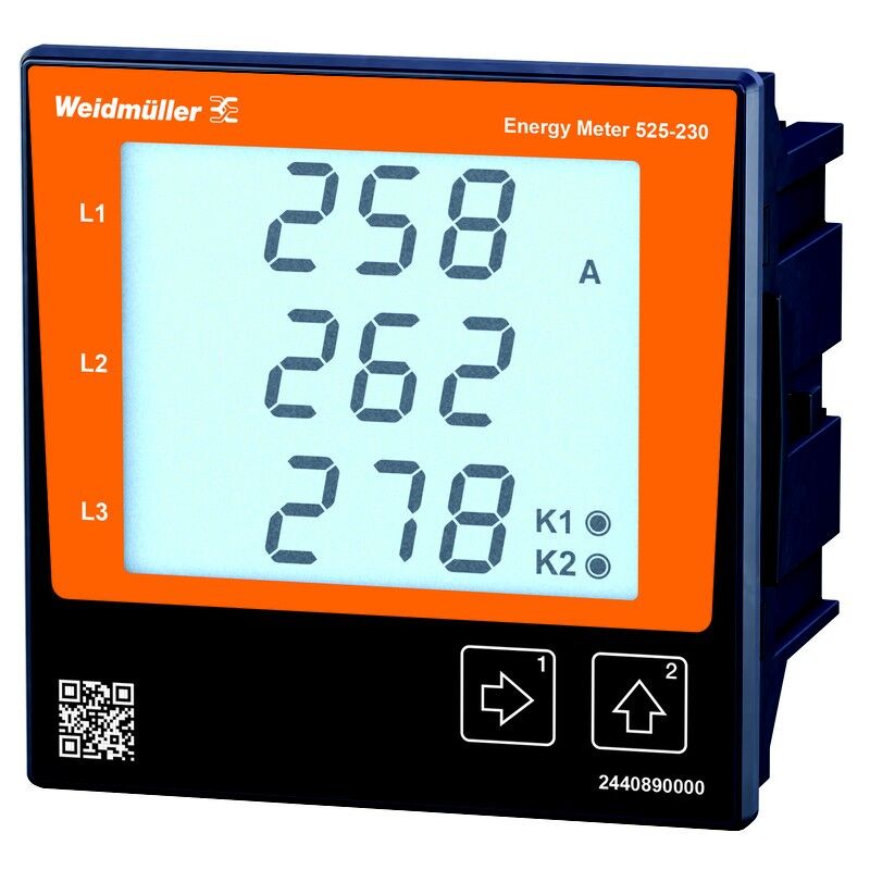Messgerät Modbus RTU/TCP ENERGY METER 525-230 Messgerät Modbus RTU/TCP ENERGY METER 525-230