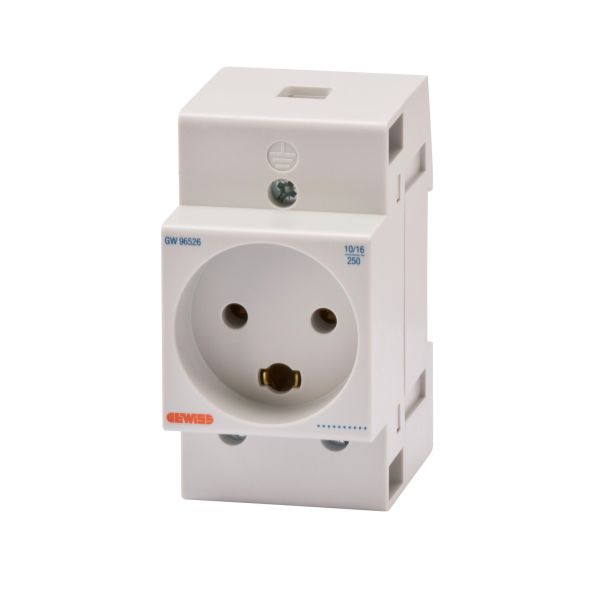 Steckdose dänisch 2,5TE GW96526 Steckdose dänisch 2,5TE GW96526