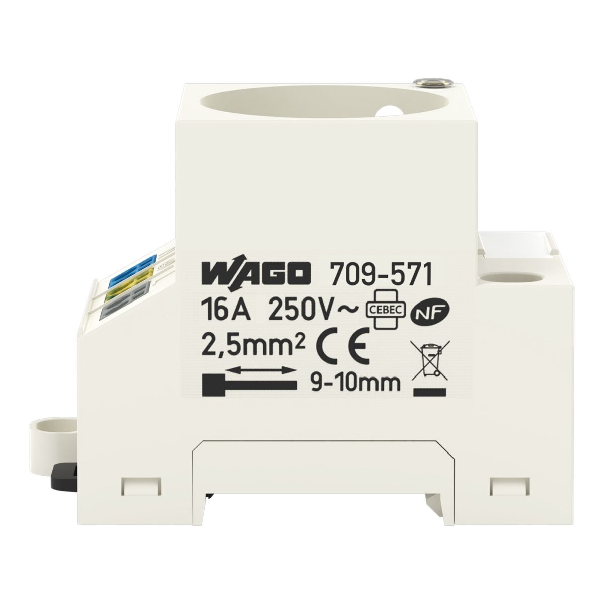 Schaltschrank-Steckdose 709-571