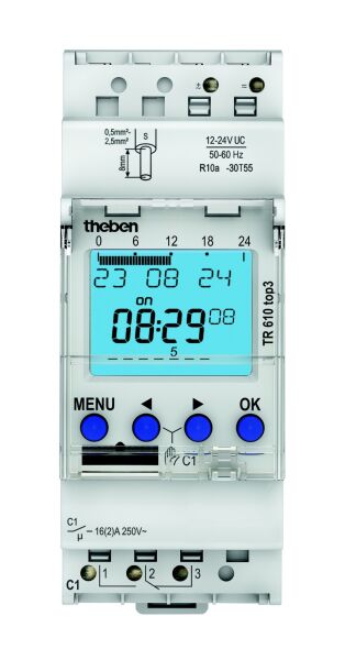 Dig. Zeitschaltuhr 12-24 V TR 610 top3 12-24V