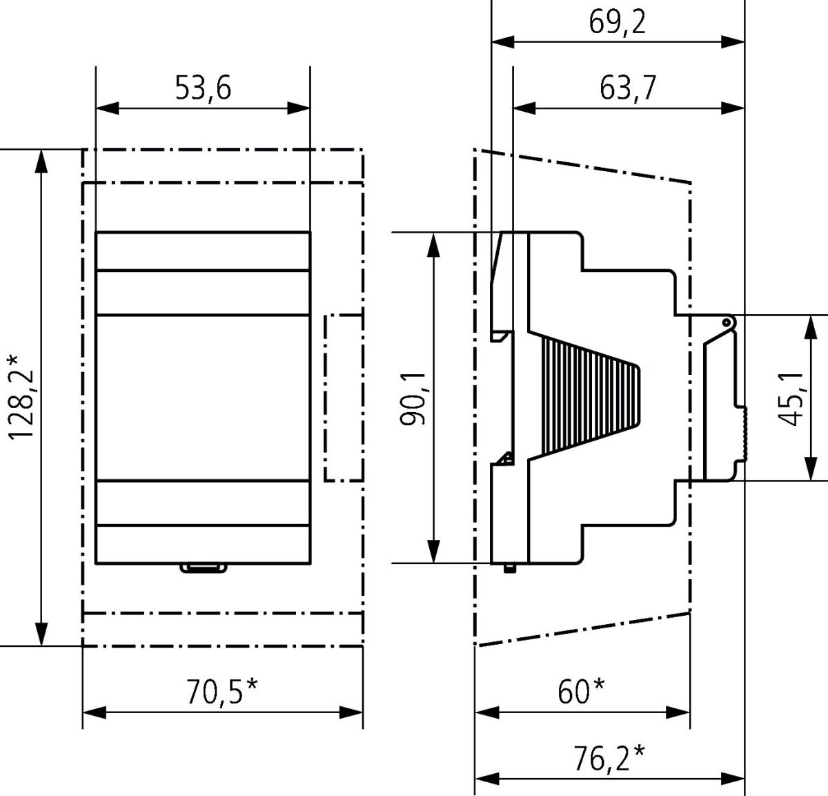 Dig. Zeitschaltuhr 12-24 V TR642top3BLE12-24VRC