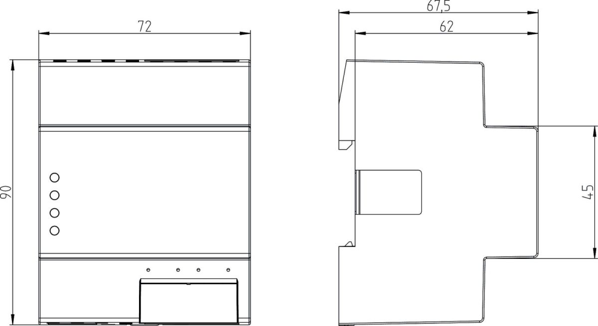 Digitale Zeitschaltuhr TC 649 C