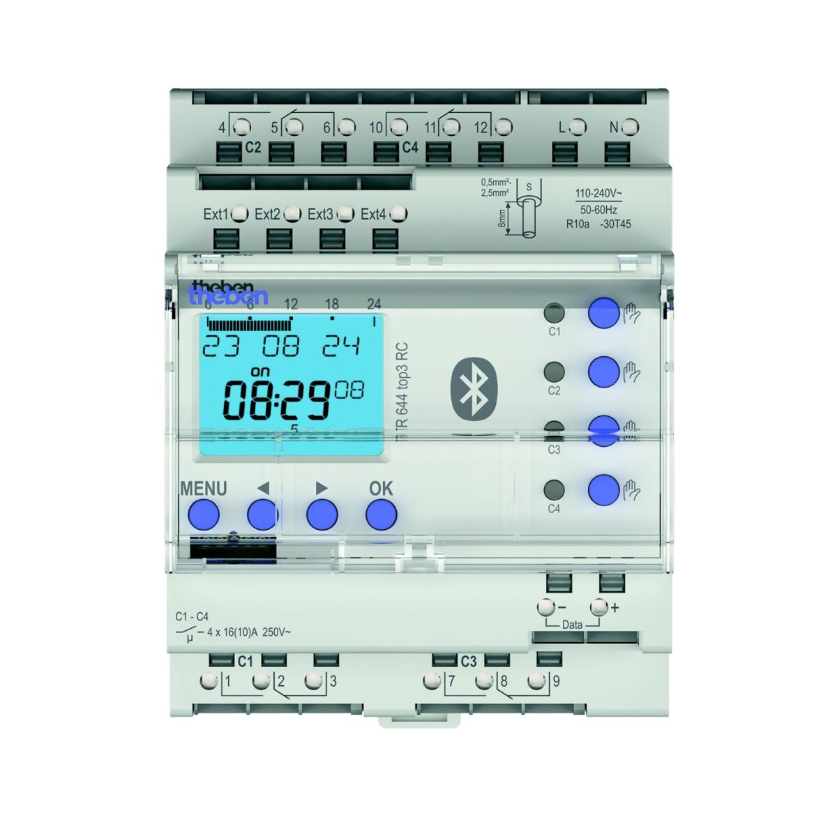 Digitale Zeitschaltuhr TR 644 top3 BLE RC