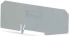 Trennplatte, grau ATP-QTC QUATTRO
