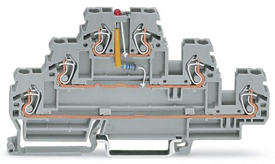 Bauelementklemme 870-593/281-434