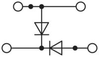 Bauelementreihenklemme PTTB2,52DIO/#1032734