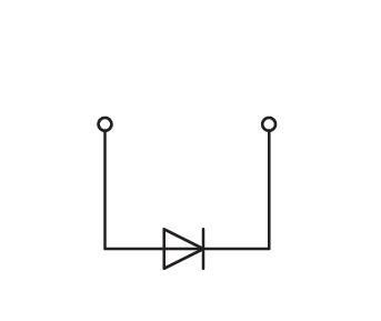 2-Leiter-Diodenklemme 2002-1211/1000-410