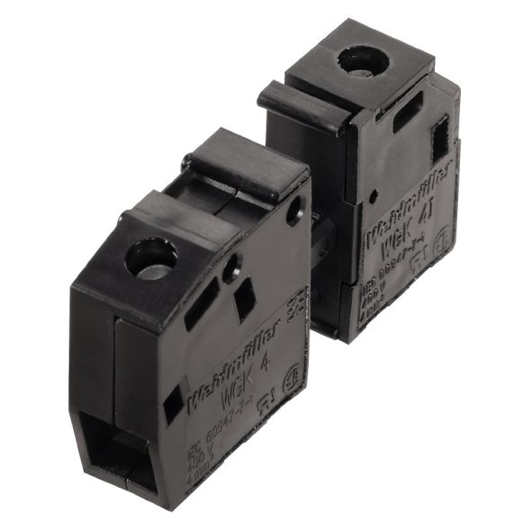 Durchführungsklemme WGK 4/Z BK BX