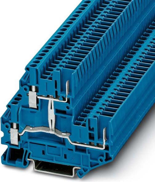 Doppelstock-Klemme UTTB 2,5/2P-PV BU Doppelstock-Klemme UTTB 2,5/2P-PV BU