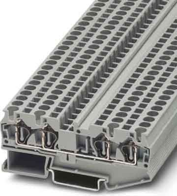 Durchgangsklemme ST 4-QUATTRO BU