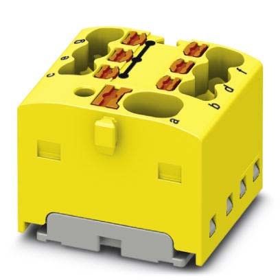 Verteilerblock PTFIX 4/6X1,5 YE