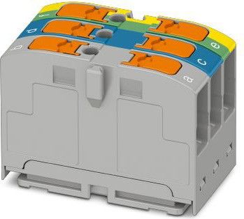 Verteilerblock PTVFIX 2,5-L/N/GNYE Verteilerblock PTVFIX 2,5-L/N/GNYE
