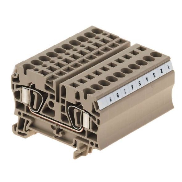 Durchgangsklemmen Block ZDU 4/10/BEZ Durchgangsklemmen Block ZDU 4/10/BEZ