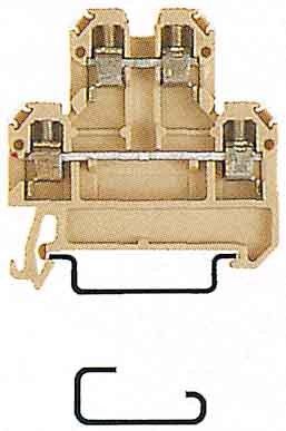 Gehäuseklemme DK 4/35 O.DIODE