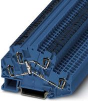 Doppelstock-Zugfederklemme STTBS 2,5-PV BU