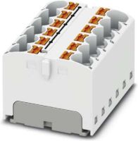 Verteilerblock PTFIX 12X4 WH