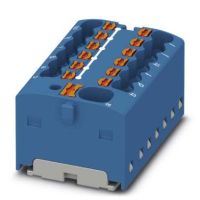 Verteilerblock PTFIX 4/12X1,5-G BU