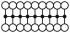 Verteilerblock PTFIX 18X2,5-G YE