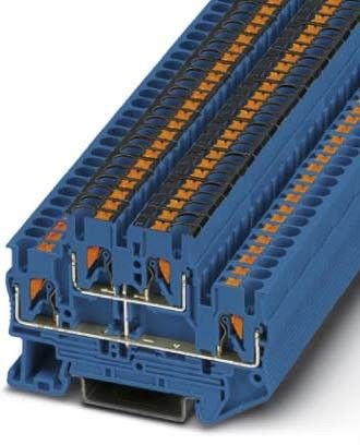 Doppelstockklemme PTTB 2,5-PV BU