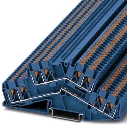 Doppelstockklemme PTTBS 2,5-QUATTRO BU Doppelstockklemme PTTBS 2,5-QUATTRO BU