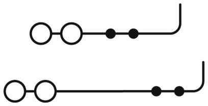 Doppelstockklemme PTTBS 2,5-TWIN/2P