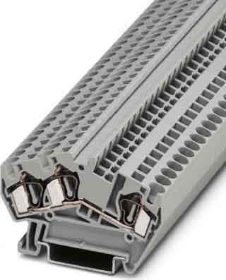 Durchgangsreihenklemme STS 4-TWIN/L BU
