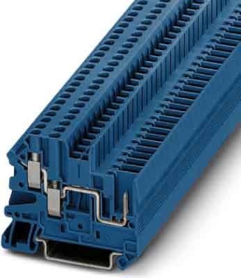 Schraubklemme steckbar UT 2,5-TWIN/1P BU Schraubklemme steckbar UT 2,5-TWIN/1P BU