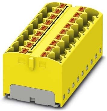 Verteilerblock PTFIX 18X4 YE Verteilerblock PTFIX 18X4 YE