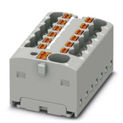 Verteilerblock PTFIX 4/12X1,5-G GY