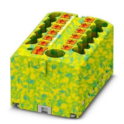 Verteilerblock PTFIX 6/12X2,5 GNYE Verteilerblock PTFIX 6/12X2,5 GNYE