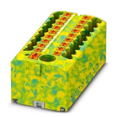 Verteilerblock PTFIX 6/18X2,5 GNYE Verteilerblock PTFIX 6/18X2,5 GNYE