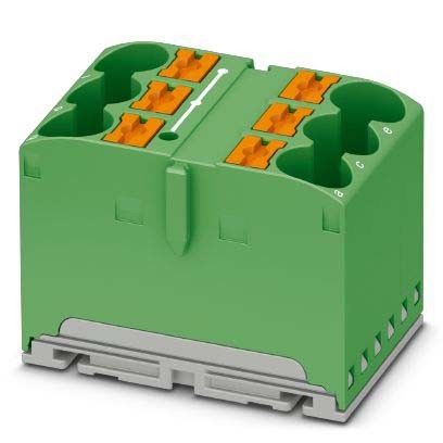 Verteilerblock PTFIX 6X10/S-G GN
