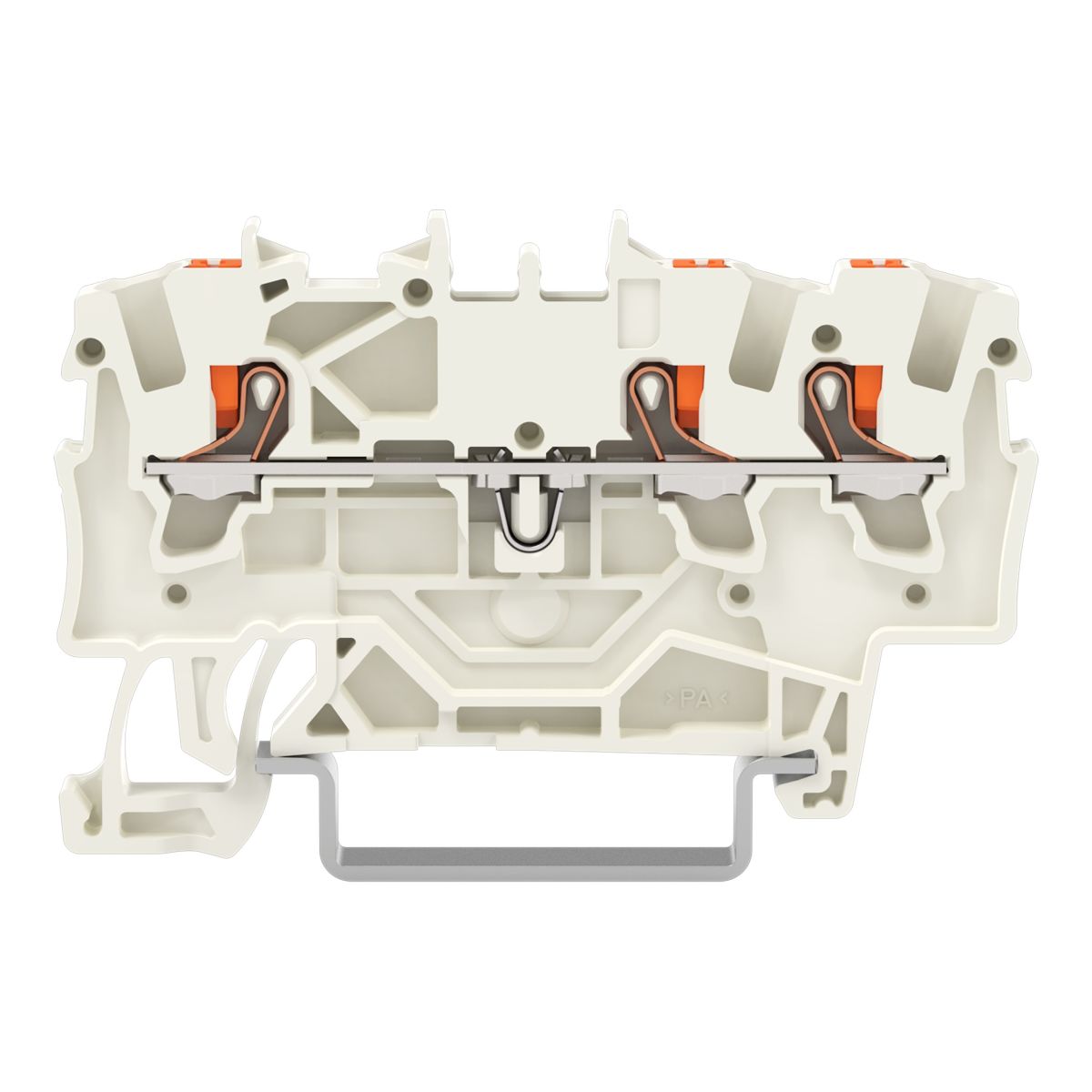 3-Leiter-Durchgangsklemme 2201-1309